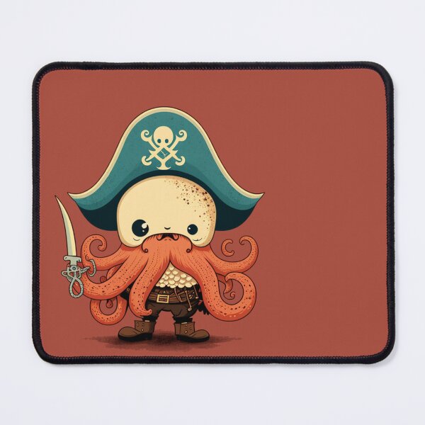Item preview, Octopus Pirate designed and sold by Ironicdoll.