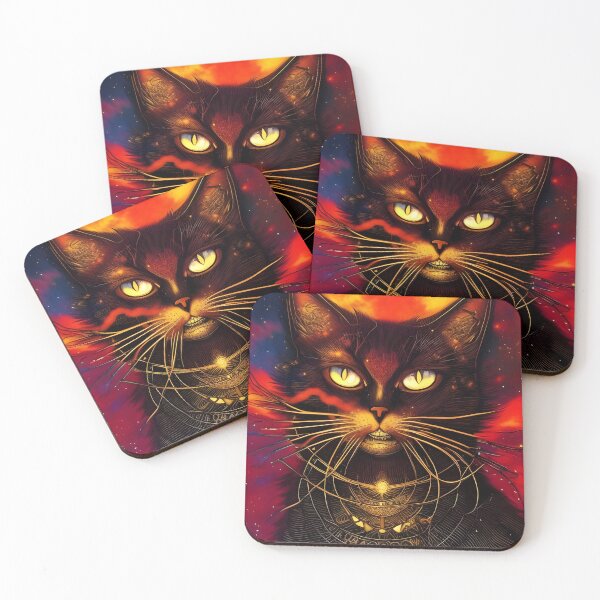 Item preview, Cosmic Mr Cat designed and sold by HelenHollywood.