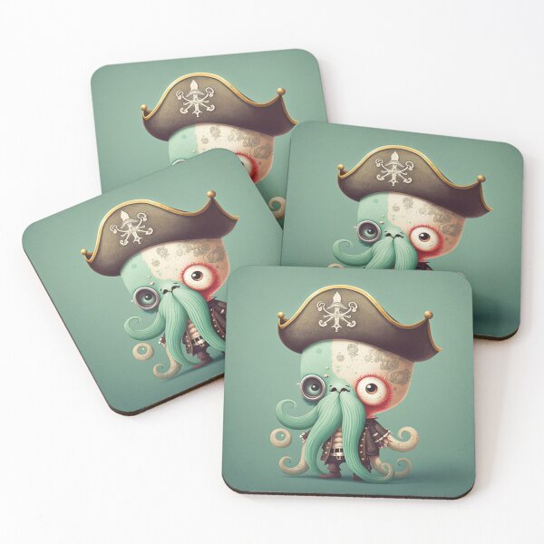 Item preview, Octopus Pirate designed and sold by Ironicdoll.