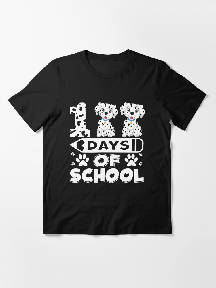 101 Days Of School Smarter Dalmatian Dog Teacher Shirt - Teespix