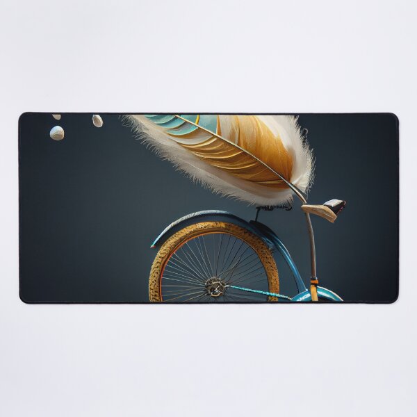 Artikelvorschau, A Spoonful of Bicycle A Feather Digital Painting entworfen und verkauft von CodeAndColors.