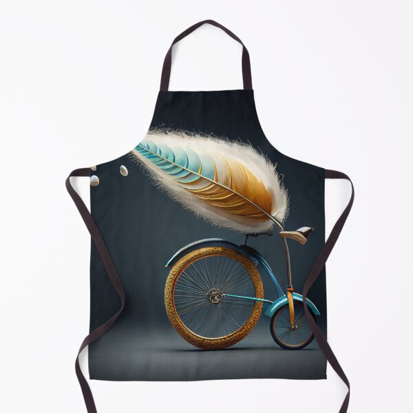 Artikelvorschau, A Spoonful of Bicycle A Feather Digital Painting entworfen und verkauft von CodeAndColors.