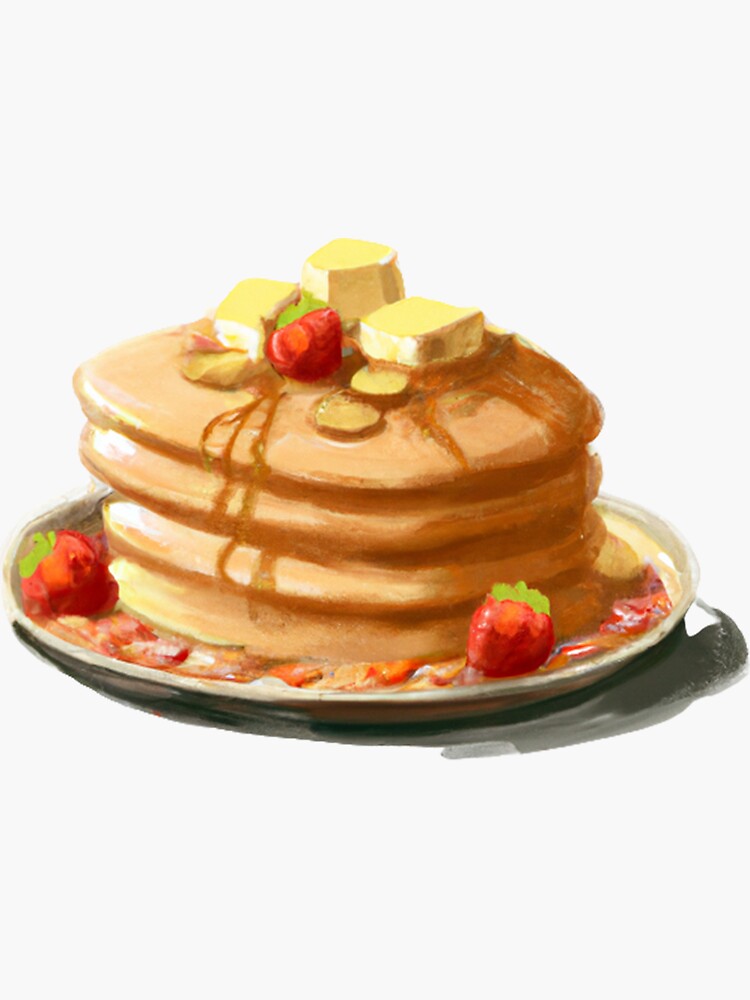 "national pancake day 2023" Sticker for Sale by Alwayssmile22 Redbubble