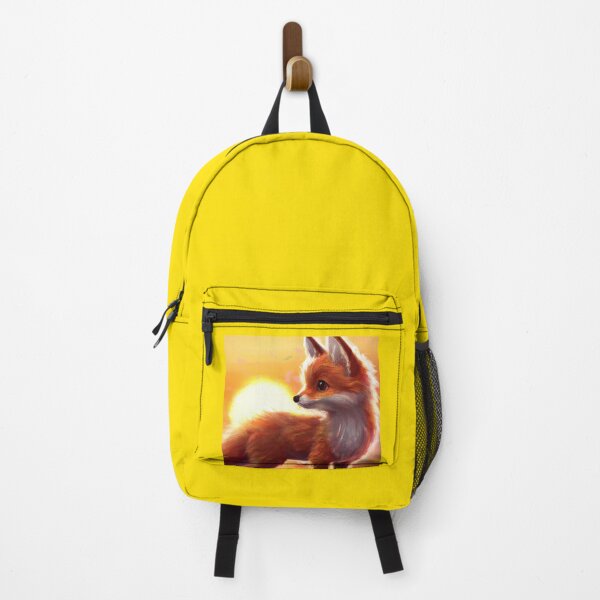 Item preview, Cute Fox Cub And A Sunset designed and sold by phillipbooth.