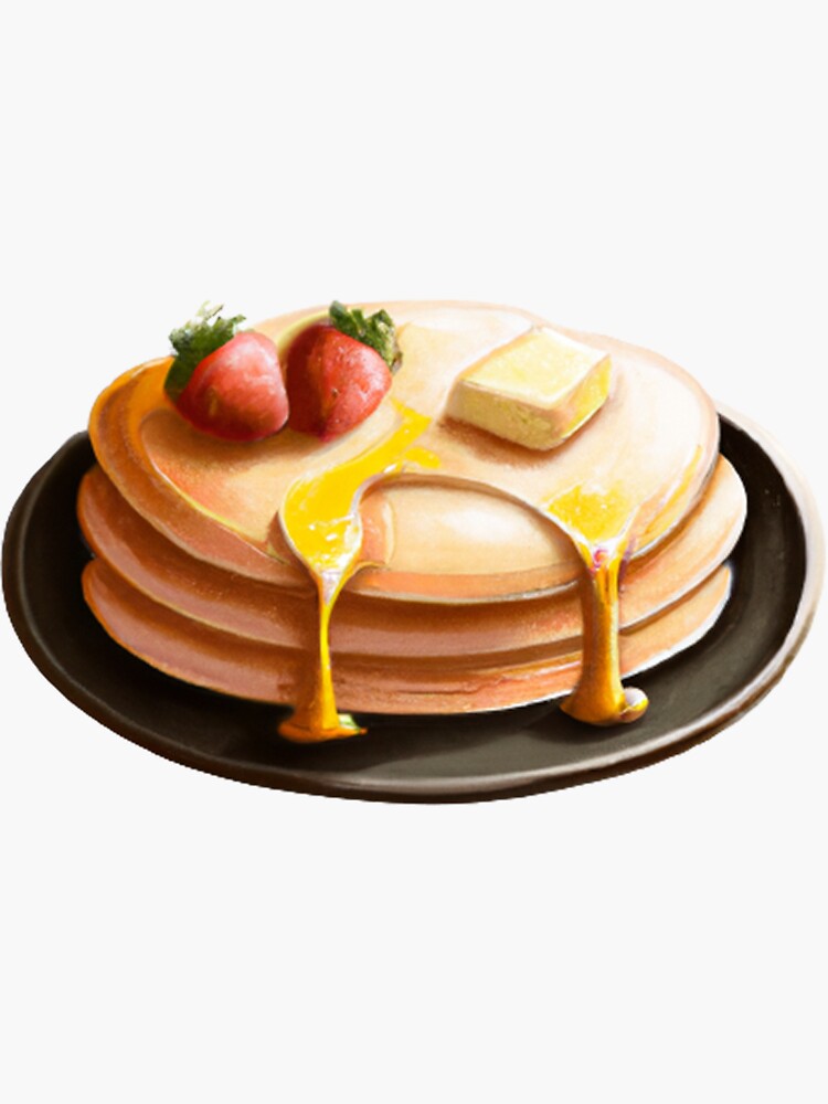 "national pancake day 2023" Sticker for Sale by Alwayssmile22 Redbubble