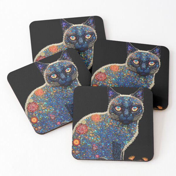 Item preview, Snowshoe Sparkle Cat 3 designed and sold by idreamaboutcats.