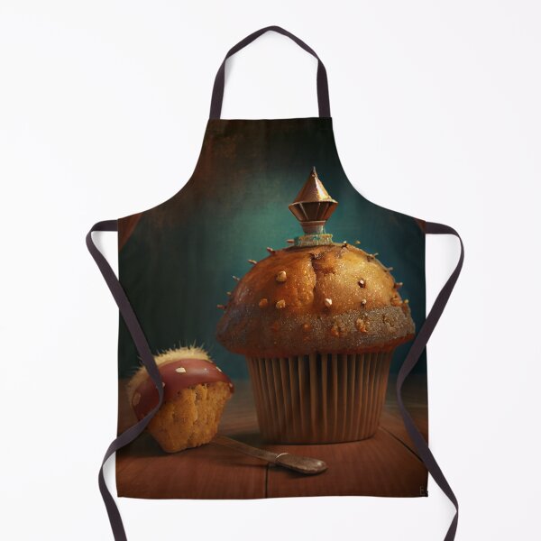 Artikelvorschau, The Flail and the Muffin in a Chestnut Dream Digital Painting entworfen und verkauft von CodeAndColors.