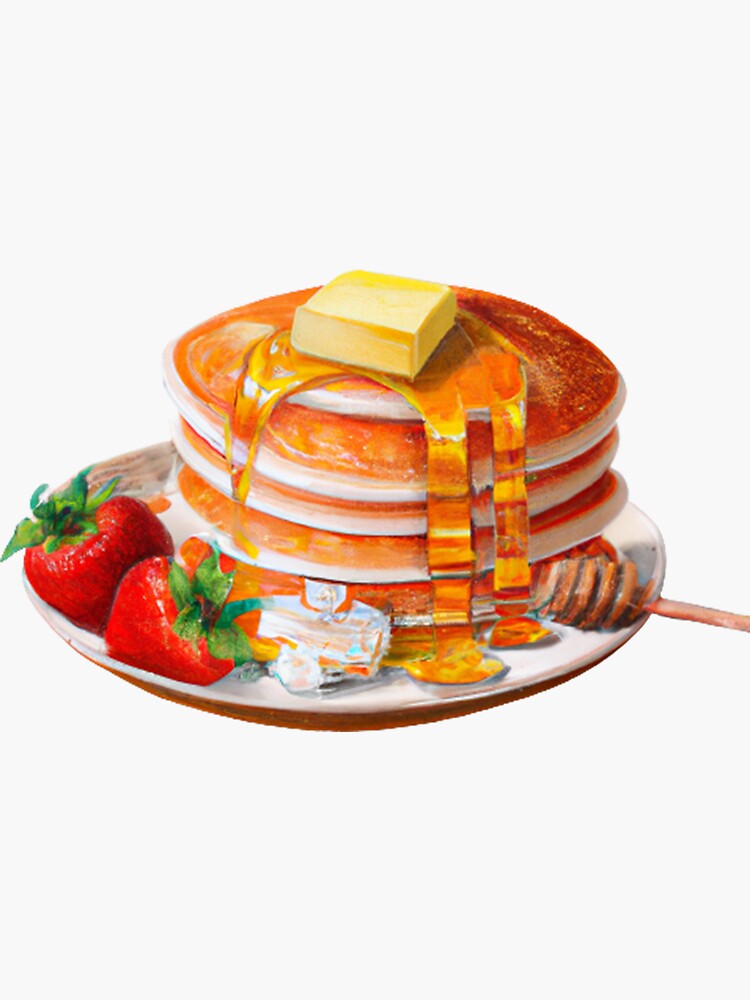 "national pancake day 2023" Sticker for Sale by Alwayssmile22 Redbubble