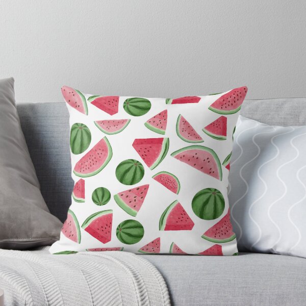 Item preview, Watermelon and watermelon slices on a white background  designed and sold by Aveatim.