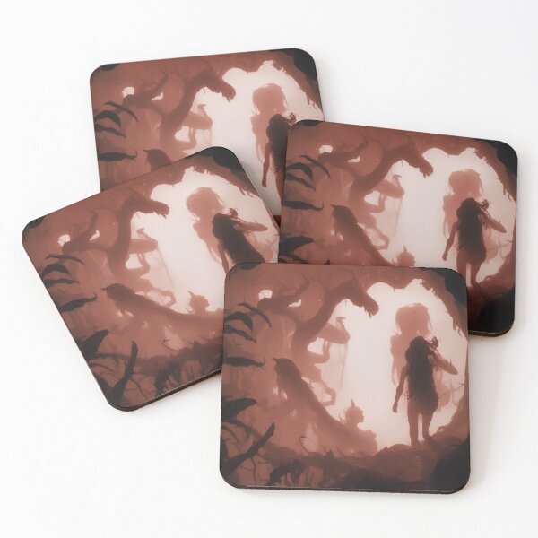 Item preview, Nightmarish Dreams - Horror Digital Art Print designed and sold by shypixels.