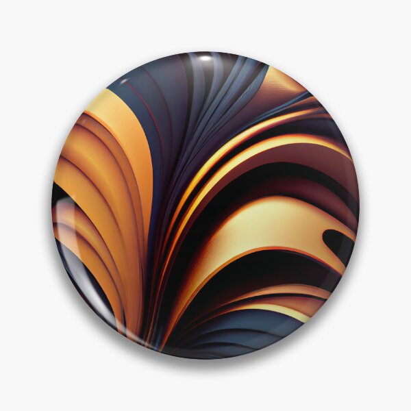 Artikelvorschau, Crafty Dynamic Fluid Art Deco Pattern Digital Painting entworfen und verkauft von CodeAndColors.