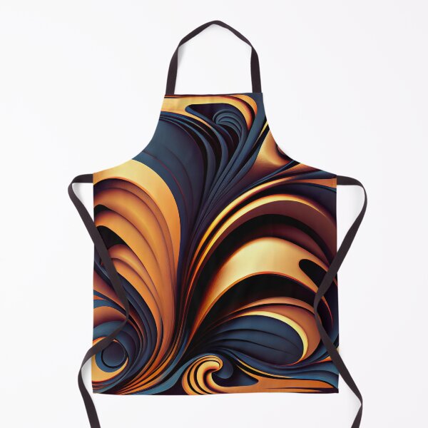 Aperçu de l'œuvre Crafty Dynamic Fluid Art Deco Pattern Digital Painting créée et vendue par CodeAndColors.