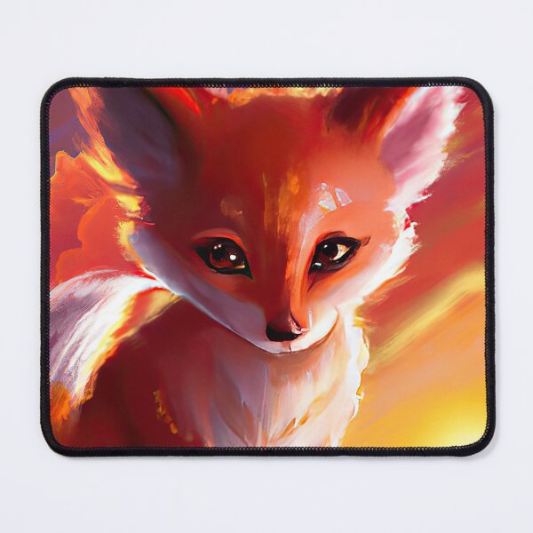 Item preview, Cute Fox Cub And A Sunset designed and sold by phillipbooth.