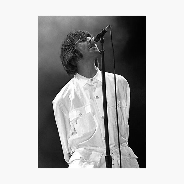Liam Gallagher Knebworth Photographic Print