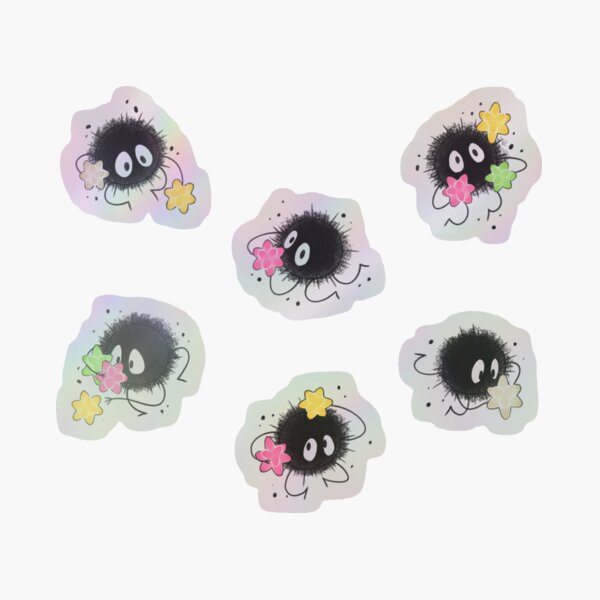 Item preview, Cute Soot Spirits designed and sold by Meli Curiosities.