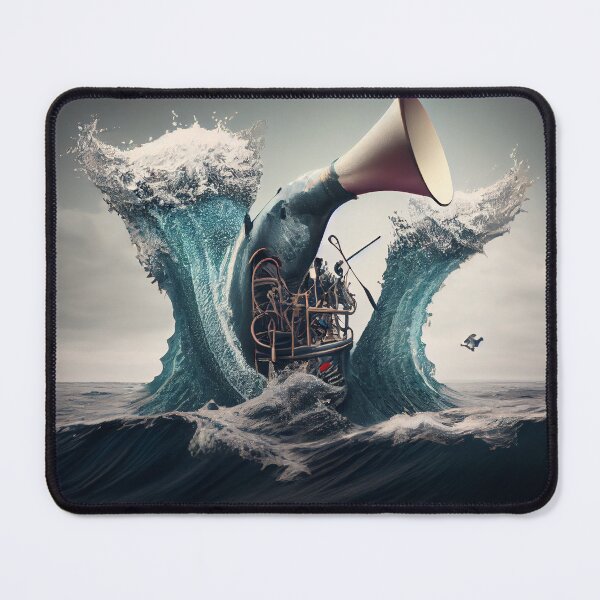 Item preview, A Tune from the Sea Digital Painting designed and sold by CodeAndColors.