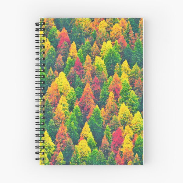 Item preview, dense forest of different coloured trees  designed and sold by David-Howells.