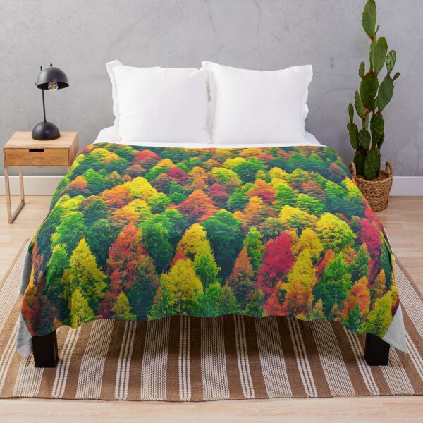 Item preview, dense forest of different coloured trees designed and sold by David-Howells.