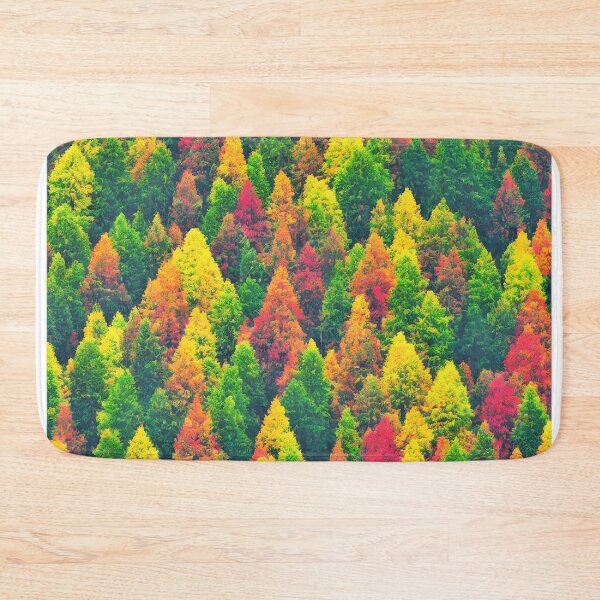 Item preview, dense forest of different coloured trees  designed and sold by David-Howells.