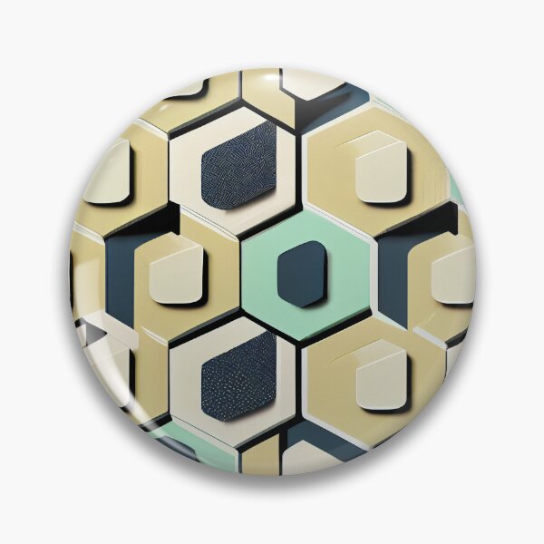 Artikelvorschau, Square Soft Modern Pattern Digital Painting entworfen und verkauft von CodeAndColors.