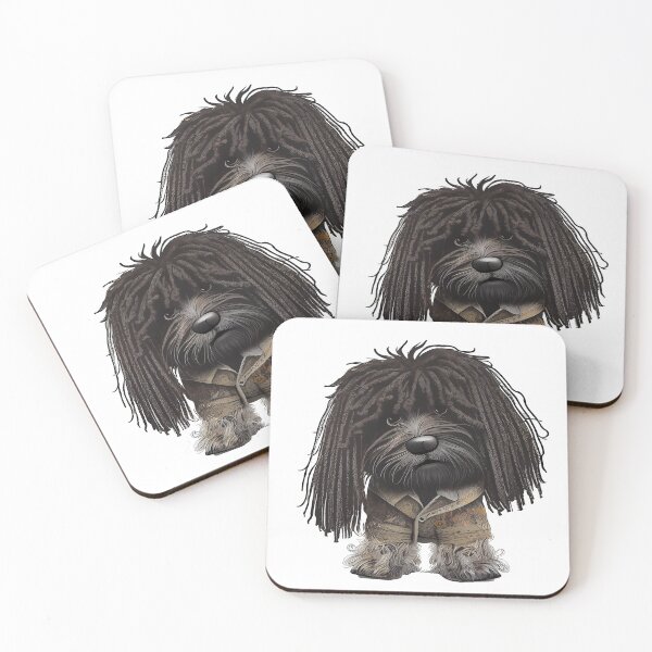 Item preview, Cartoon Grunge fashion Puli dog. designed and sold by cooeeman.