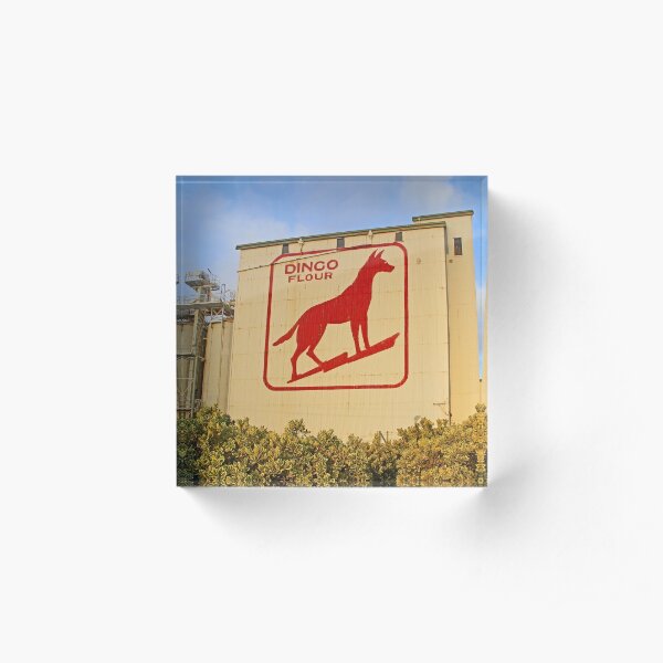 Dingo Flour Mill Acrylic Block