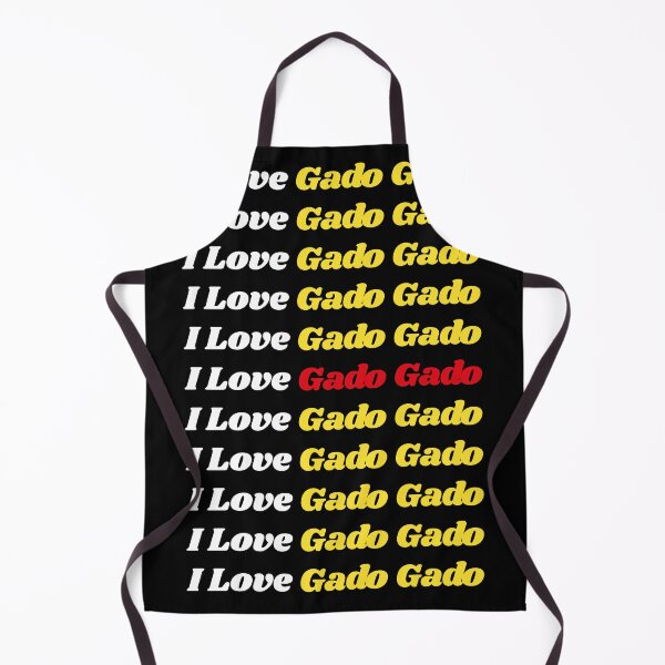 Item preview, 'I Love Gado Gado' Indonesian Traditional Food - Delicious Text Based Design designed and sold by Ridiculam Toga.