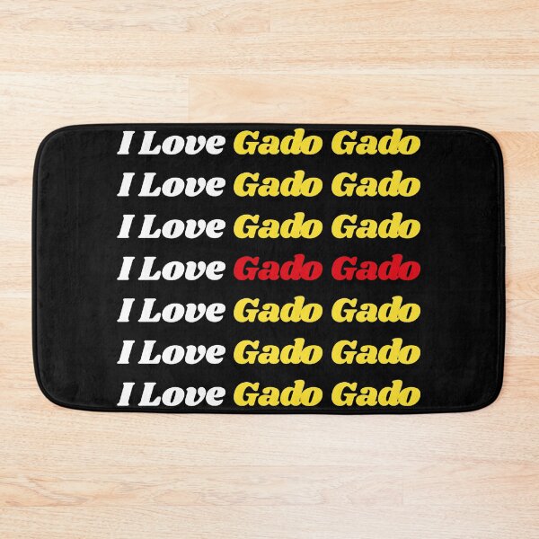 Item preview, 'I Love Gado Gado' Indonesian Traditional Food - Delicious Text Based Design designed and sold by Ridiculam Toga.