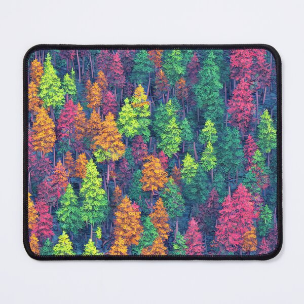 Item preview, dense forest of different coloured trees designed and sold by David-Howells.