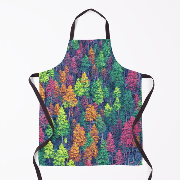 Item preview, dense forest of different coloured trees  designed and sold by David-Howells.