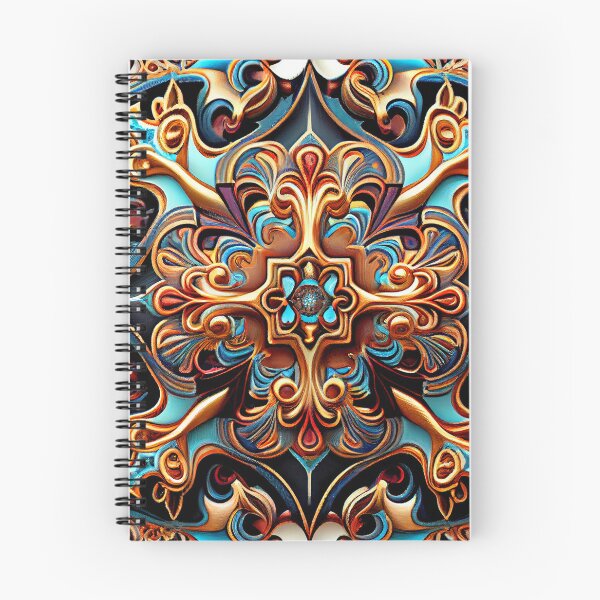 Item preview, Vivid Three Dimensional Divine Delicate New Mediterranean Pattern Digital Painting designed and sold by CodeAndColors.