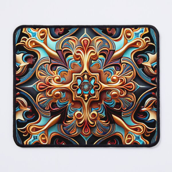 Item preview, Vivid Three Dimensional Divine Delicate New Mediterranean Pattern Digital Painting designed and sold by CodeAndColors.