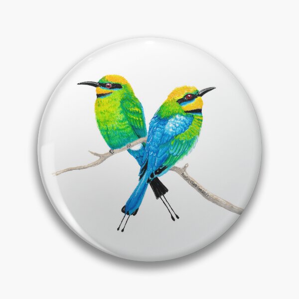 Item preview, Rainbow Beeeaters by Roslyn Clark designed and sold by RoslynClark.