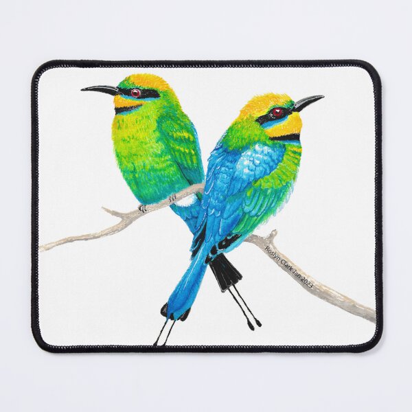 Item preview, Rainbow Beeeaters by Roslyn Clark designed and sold by RoslynClark.