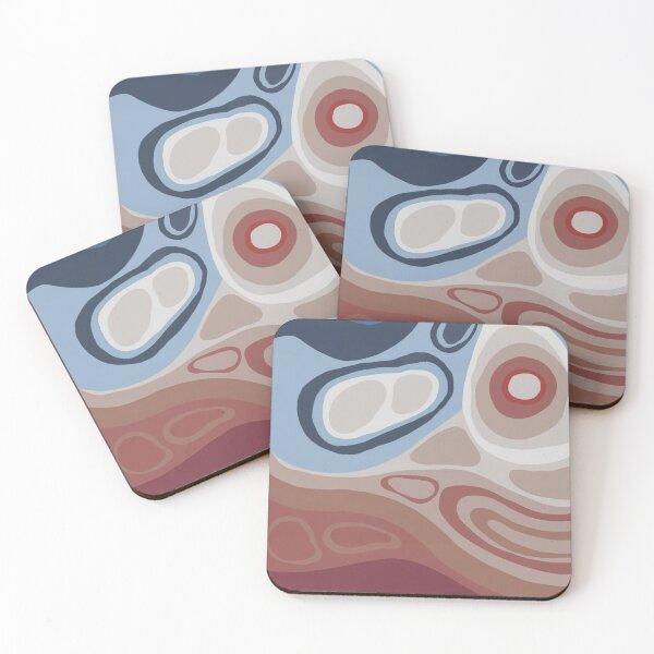 Item preview, Blue and magenta abstract  designed and sold by sphinxyxy.