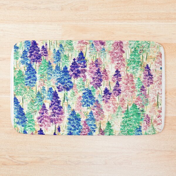 Item preview, dense forest of different coloured trees  designed and sold by David-Howells.