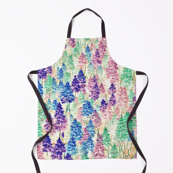 Item preview, dense forest of different coloured trees  designed and sold by David-Howells.
