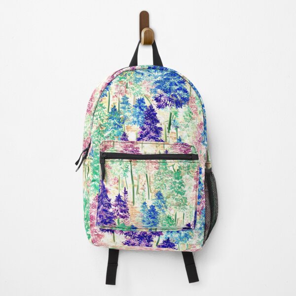 Item preview, dense forest of different coloured trees  designed and sold by David-Howells.