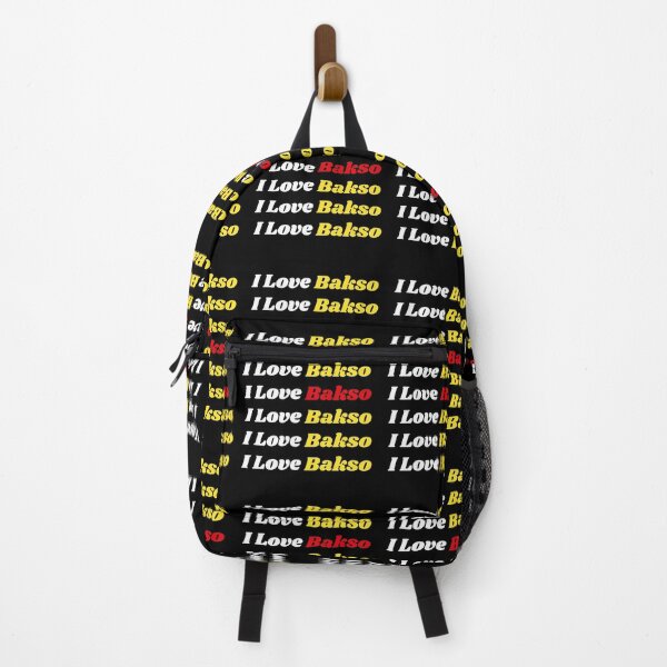 Item preview, 'I Love Bakso' Indonesian Traditional Food - Delicious Text Based Design designed and sold by Ridiculam Toga.