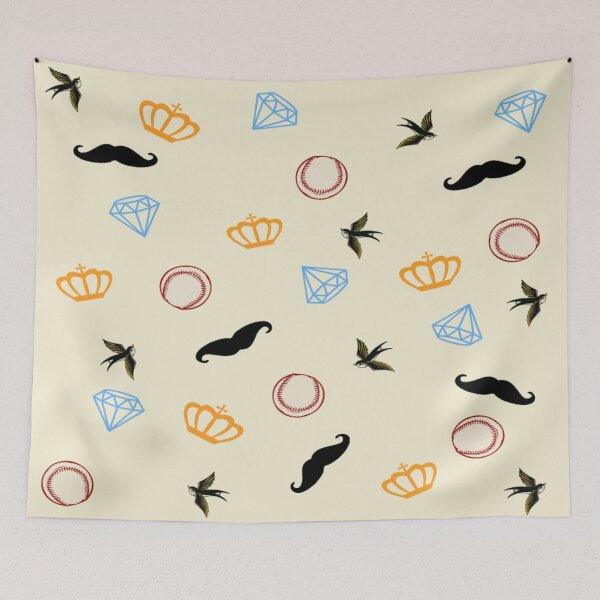 Item preview, Graphic with swallow, baseball and diamond. designed and sold by gosaci.