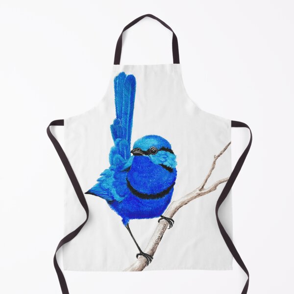 Item preview, Supurb Blue Fairy Wren by Ros designed and sold by RoslynClark.