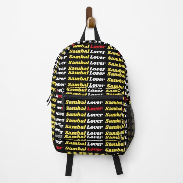 Item preview, 'Sambal Lover' Indonesian Traditional Food - Delicious Text Based Design designed and sold by Ridiculam Toga.