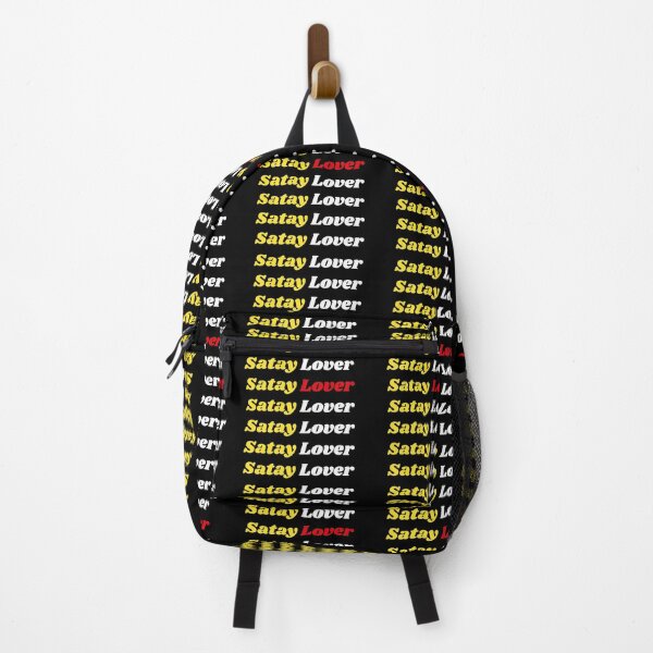 Item preview, 'Satay Lover' Indonesian Traditional Food - Delicious Text Based Design designed and sold by Ridiculam Toga.