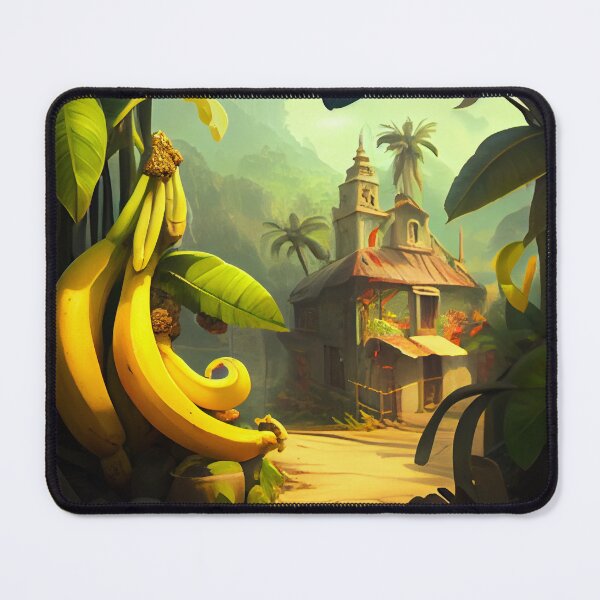 Item preview, Valley of Bananas and Fiddlesticks Digital Painting designed and sold by CodeAndColors.
