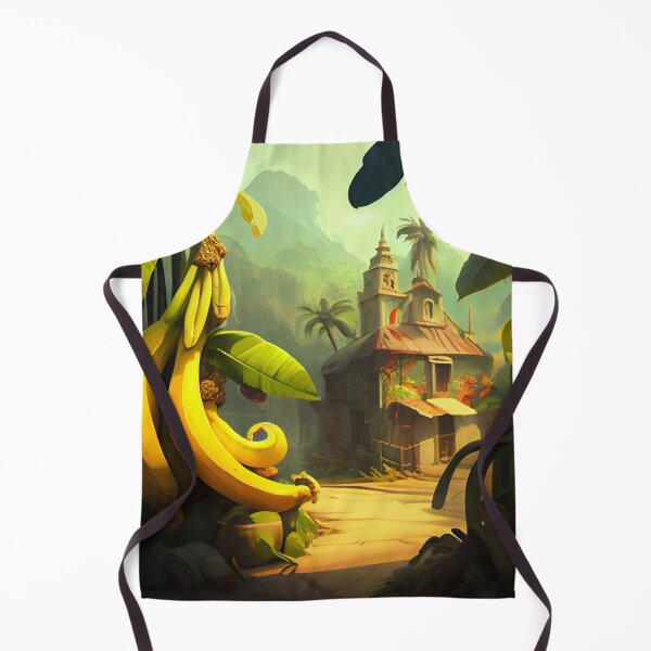 Artikelvorschau, Valley of Bananas and Fiddlesticks Digital Painting entworfen und verkauft von CodeAndColors.