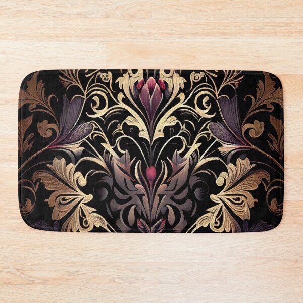 Item preview, Gothic Floral Pattern Digital Painting designed and sold by CodeAndColors.