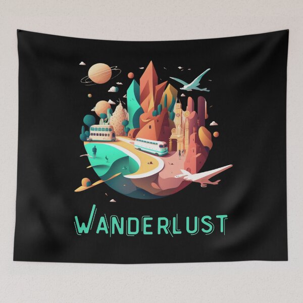 Item preview, Wanderlust designed and sold by artfartzzz.