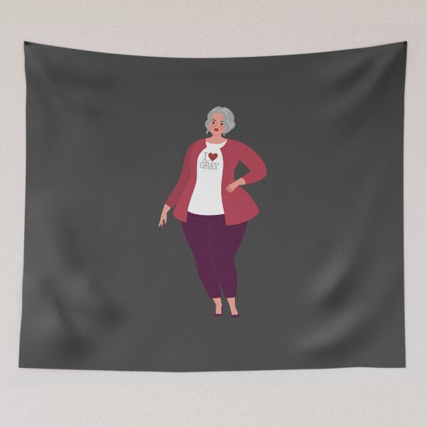Item preview, I LOVE MY GRAY (Isa) designed and sold by OG2U.