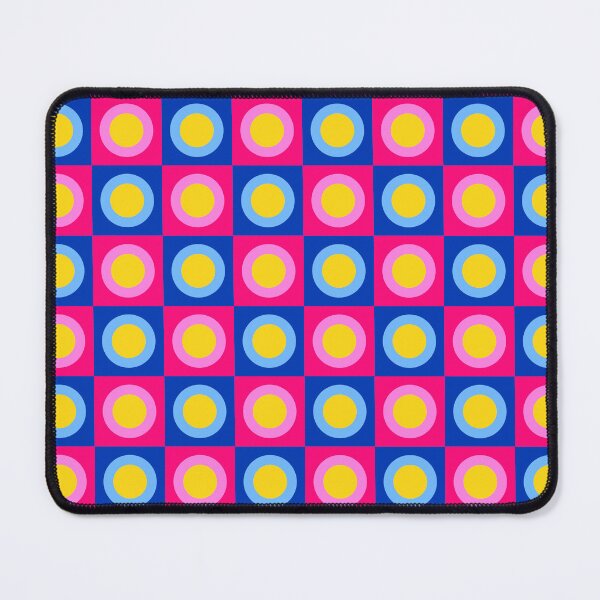 Item preview, retro geometrical pop art pattern designed and sold by pauloneill-art.
