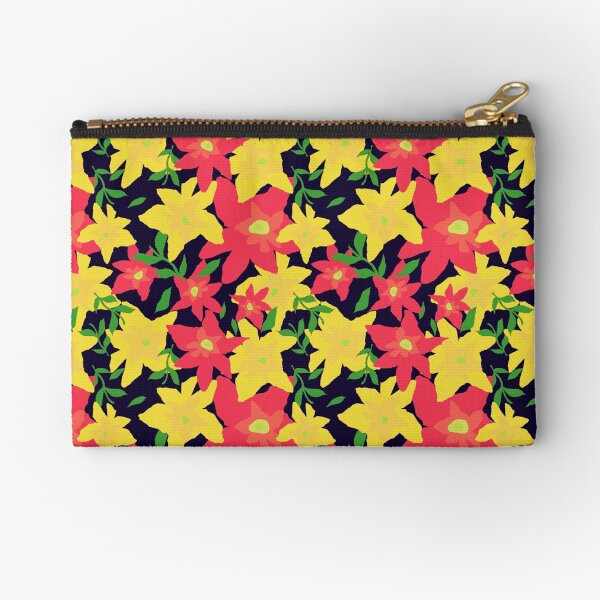 Summer Florals Zipper Pouch
